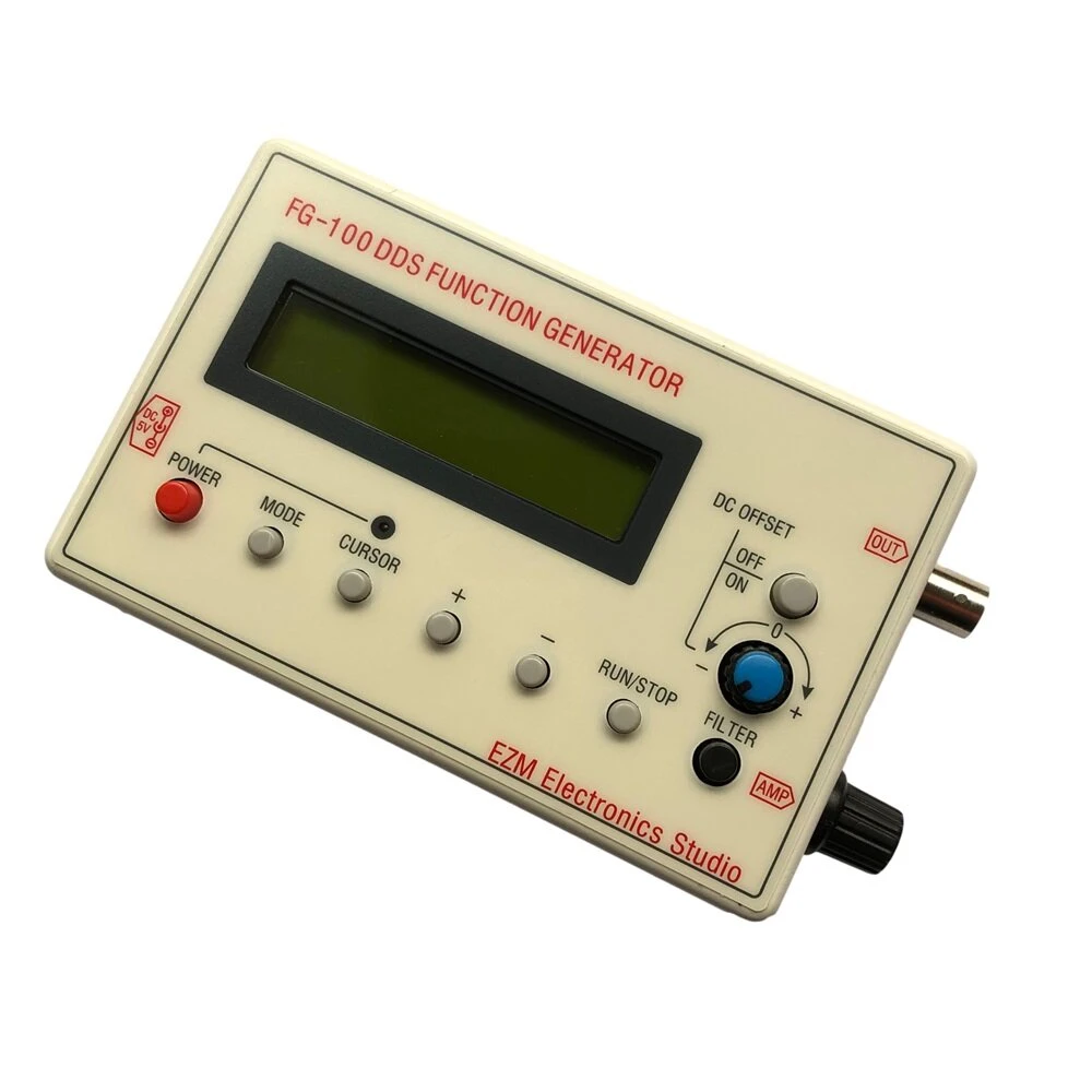 FG-100 DDS Function Signal Generator | 1Hz-500KHz | Sine Triangle Square Wave - Image 2