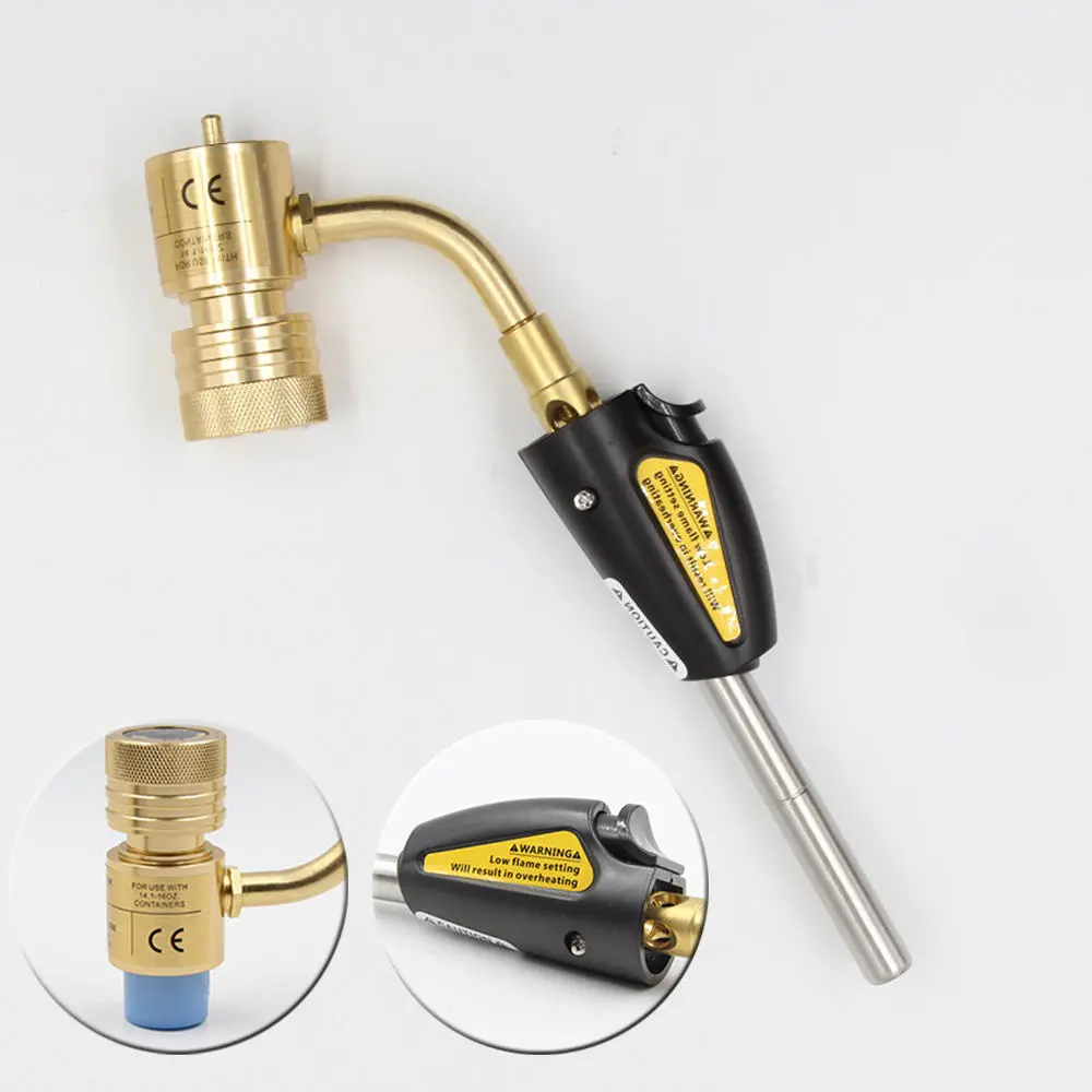 Turbo Torch Self Ignition Brazing Kit | Propane Gas Welding & Plumbing Torch - Image 3