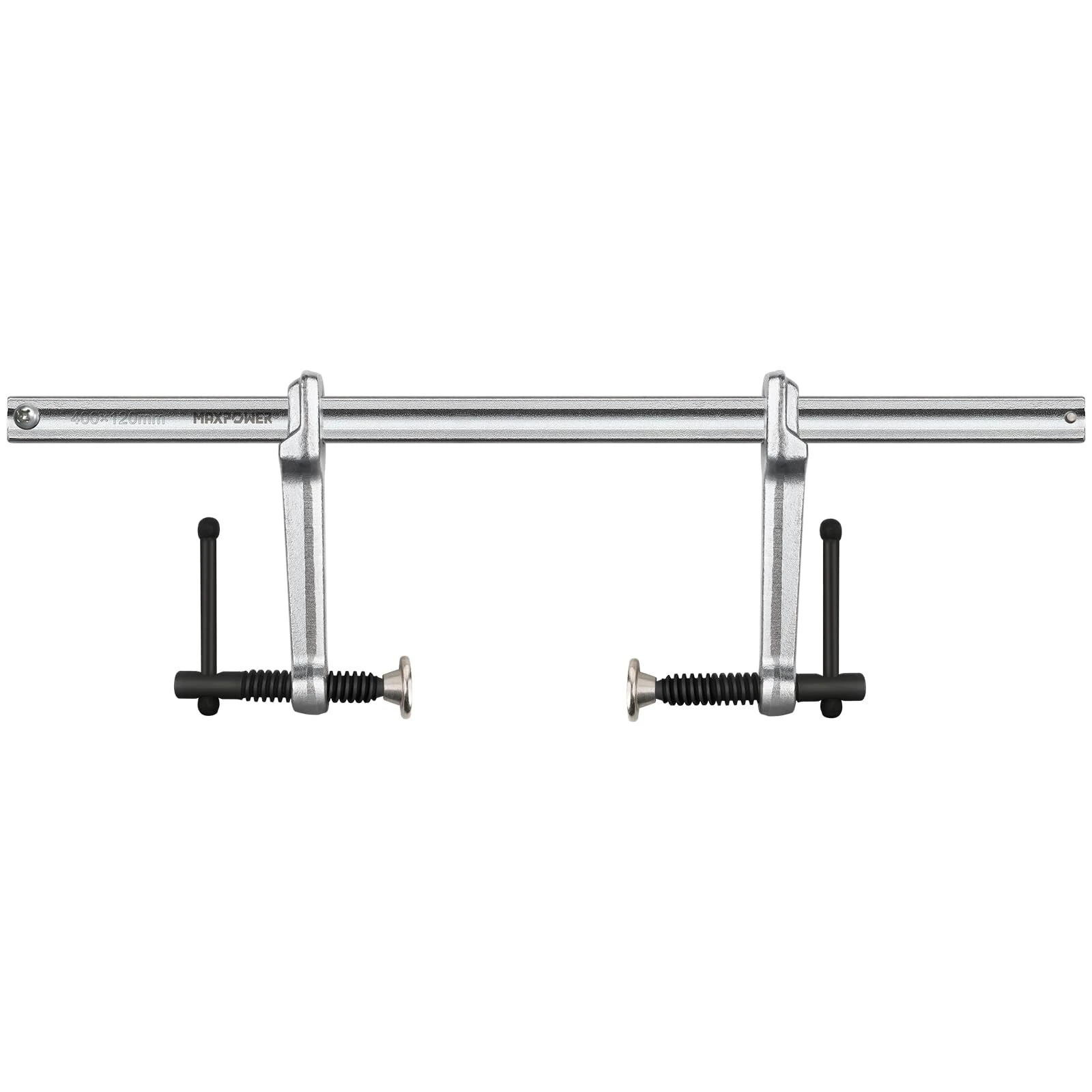 F Clamp 300x80mm 1200lb Heavy Duty | Double Force Welding Bar Clamp for Metalworking Woodworking - Image 2