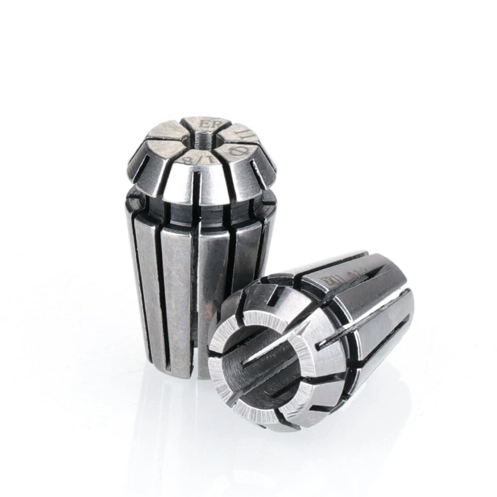 Machifit ER11 Collet Chuck Set - 3pcs with 1/4 & 1/8 Inch Collets | M Type Nut & Wrench - Image 4