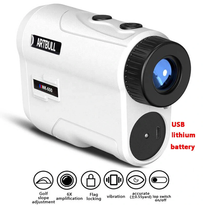 NK-600 Golf Rangefinder with Slope | 600m Range, Rechargeable & PinSensor - Image 2