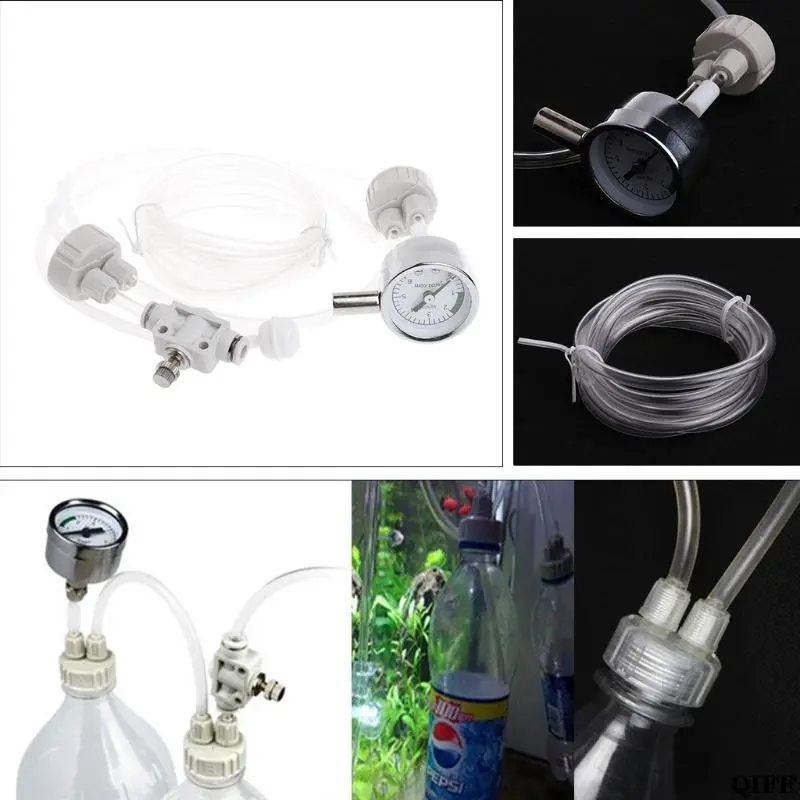 CO2 Generator System Kit - Adjustable Pressure & Air Flow | Aquarium Plant Valve Diffuser - Image 3