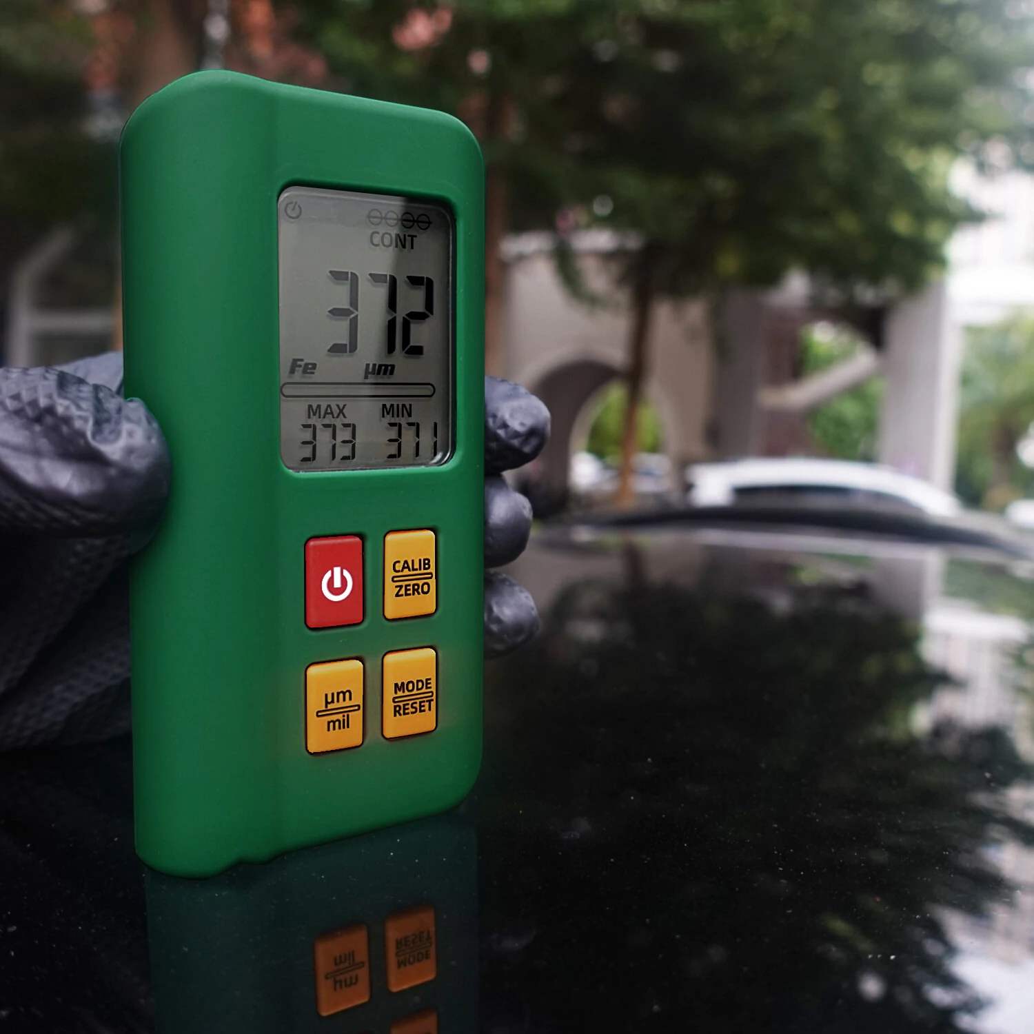 BSIDE Coating Thickness Gauge | 0-1500µm Fe/NFe | Rechargeable Paint & Film Tester - Image 4