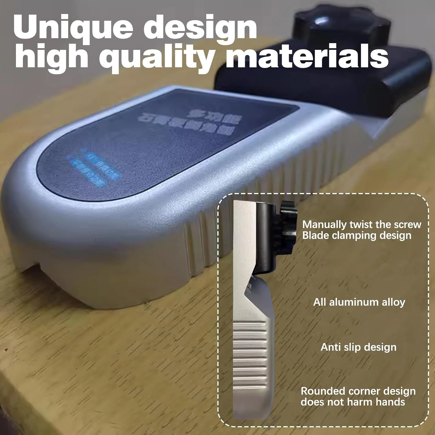Plasterboard V Chamferer 45° 90° Trimming Tool | Manual Fast Cutter with 10 Blades - Image 4