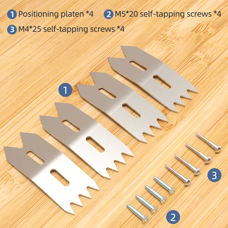 4Pcs Aluminum Alloy Woodworking Limit Clamp Set | Accurate Positioning for Router Tables - Image 5