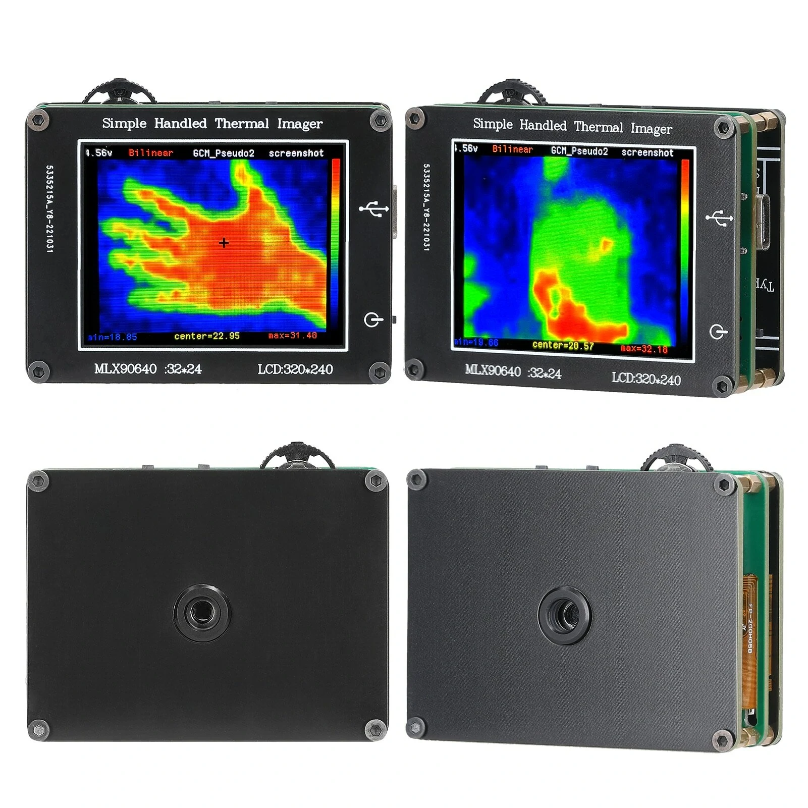 FLIR 24x32 Pixel Thermal Imager Camera | -40° to 300°C | 2.0 LCD Display - Image 3