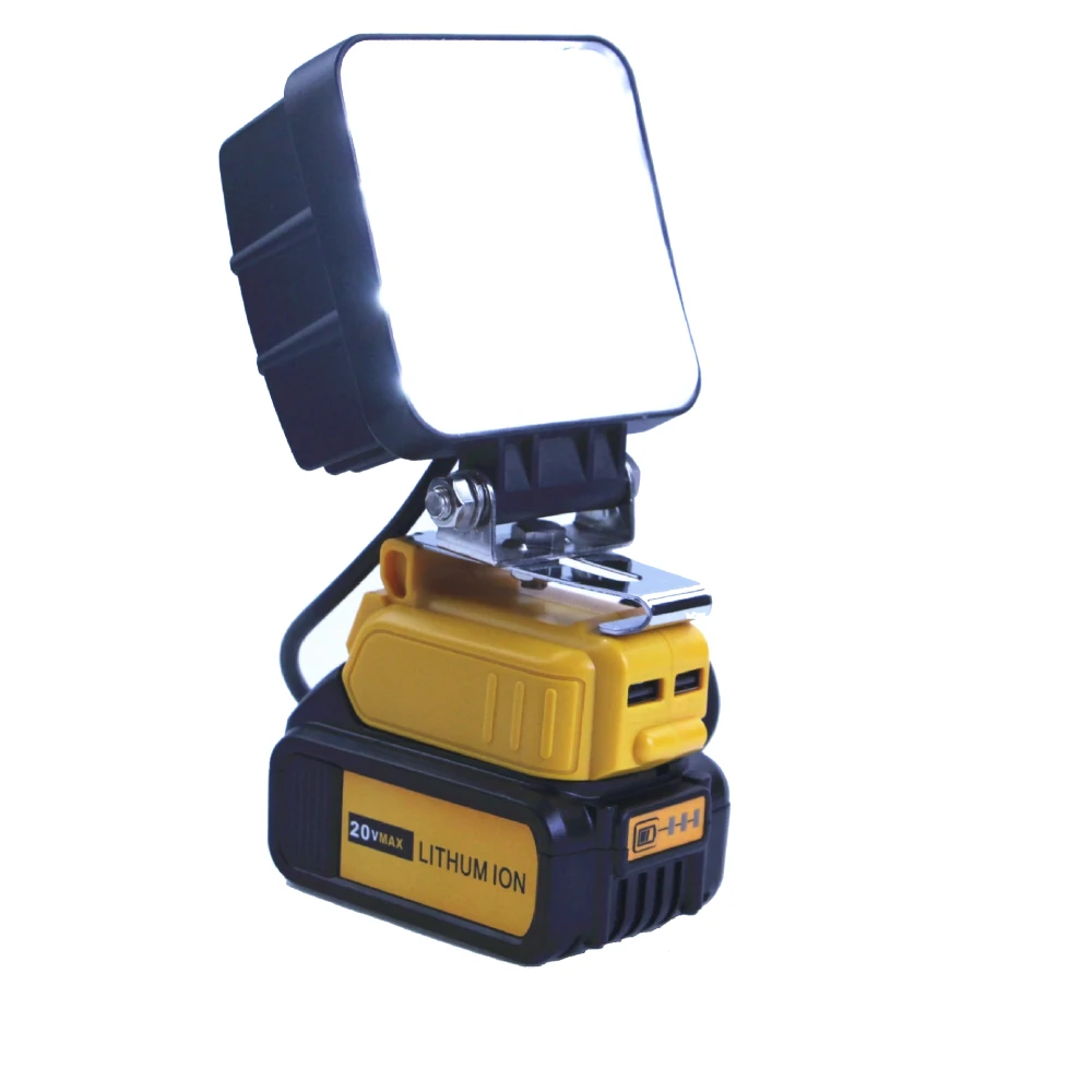 Dewalt 20V 18V Battery USB Charger Adapter - 60W 5A Converter with 12V DC Output - Image 4