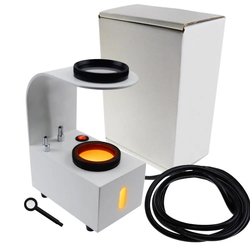 GS-PS1 Desktop Polariscope - Built-in LED Gemstone Tester with 2 Glass Filters - Image 2