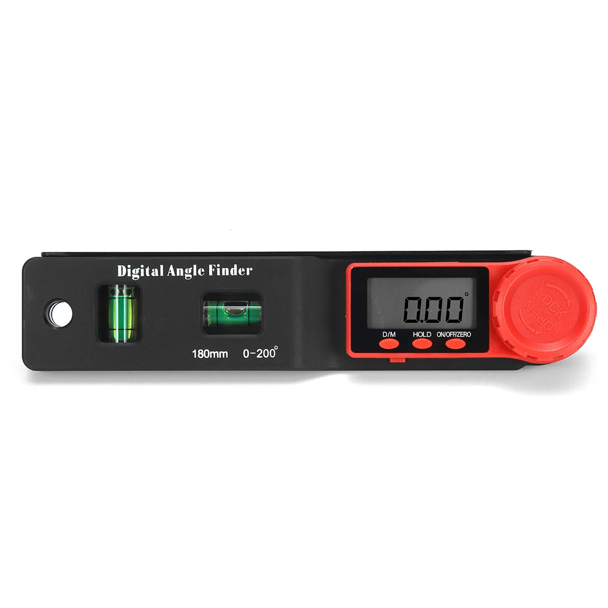 Digital Angle Ruler & Spirit Level - 2 in 1 Protractor with Vernier Caliper for Woodworking - Image 5