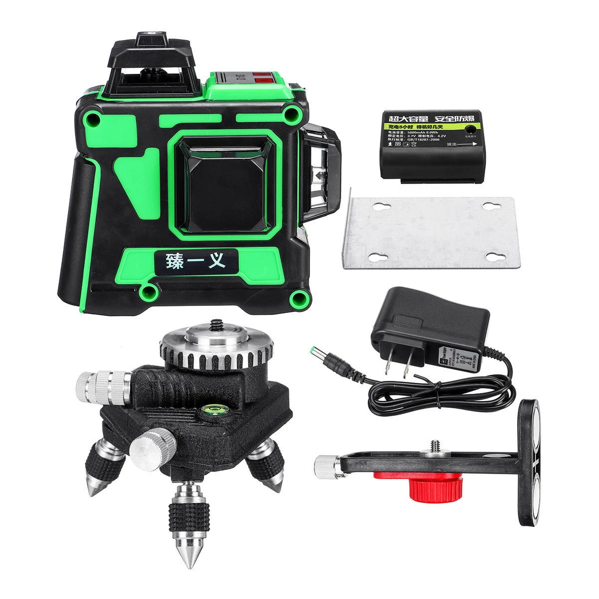 12 Line 360° 3D Green Laser Level | Self-Leveling Horizontal & Vertical Tool - Image 2