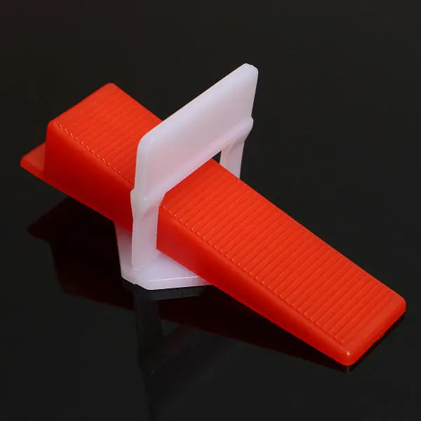 Tile Leveling System Kit - 500 Clips + 200 Wedges + Pliers - Image 2