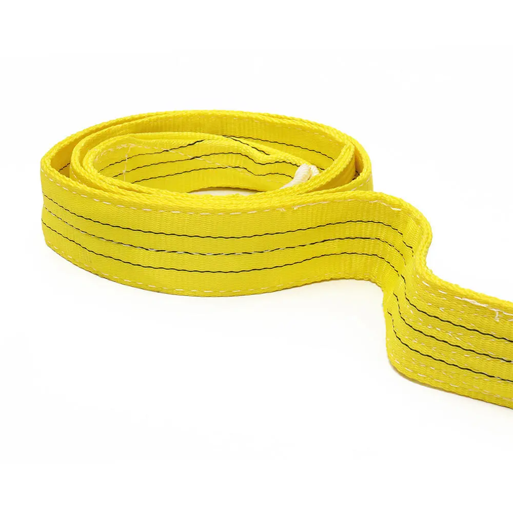 3 Tonne Polyester Lifting Sling | 2m-10m Flat Webbing Strap | Certified Duplex Cargo Hoist - Image 5