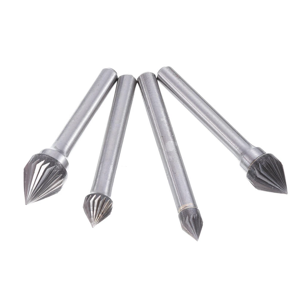 J Series Tungsten Carbide Burr - 6mm Shank Rotary Cutter for Metal Carving & Polishing - Image 4
