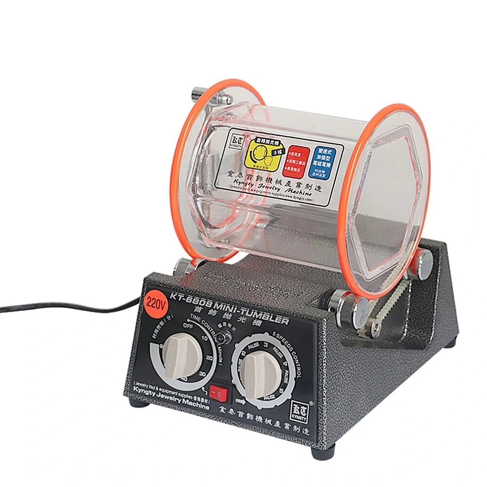 KT6808 Rotary Polisher - 2-Way Rotary Grinding & 5 Speeds | Jewelry Polishing Machine - Image 4