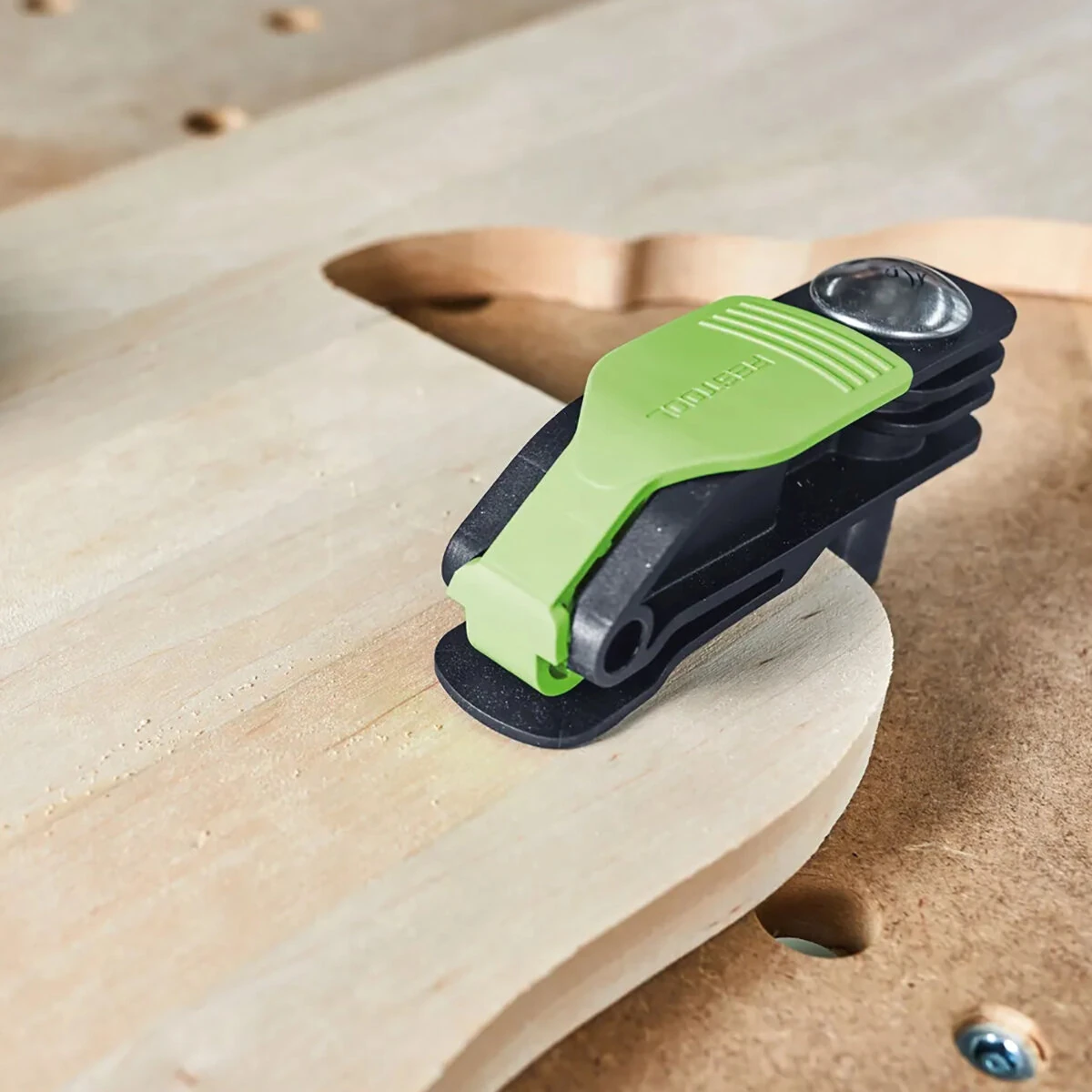 Festool MFT-HZ 80 Lever Clamp - 20mm Bench Dog Hold Down - One-Hand Operation - Image 2