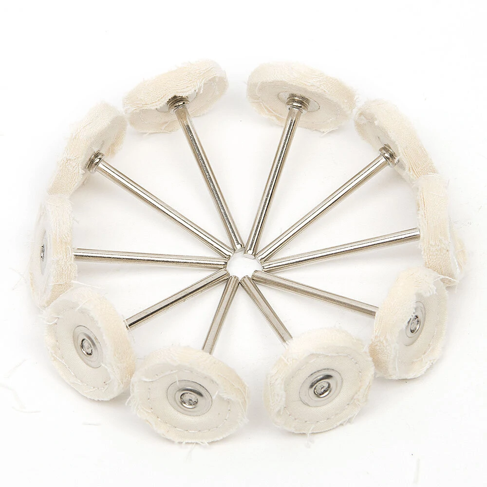 60Pcs Mini Brush Scouring Pads | Nylon Fiber Grinding & Polishing Wheels for Sanding - Image 4