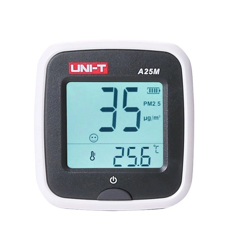 UNI-T A25M PM2.5 Air Quality Monitor - Temperature Meter with LCD Backlight - Image 2