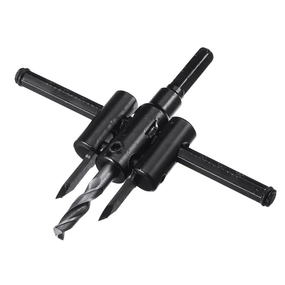 Drillpro Adjustable Circle Hole Saw Cutter - 120/200/300mm for Wood & Drywall - Image 3