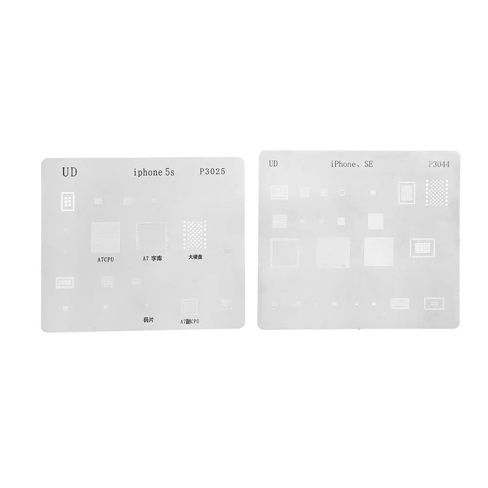16pcs IC Chip BGA Reballing Stencil Set for iPhone X 8 7 6s 6 Plus SE 5S - Image 5