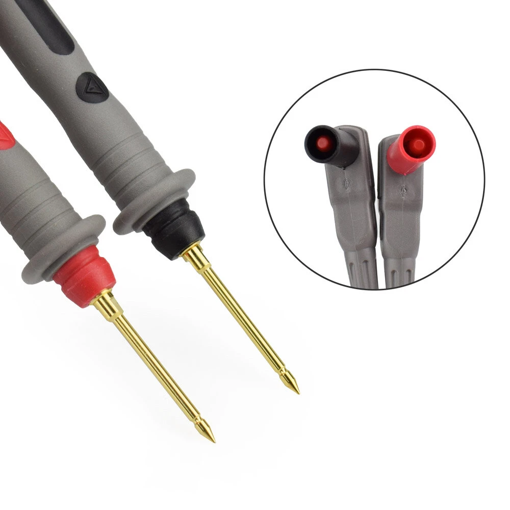 NEWACALOX Multimeter Pen Test Probe - Gold Plated Super Sharp Kit | Digital Pen Probe Extension Line - Image 3