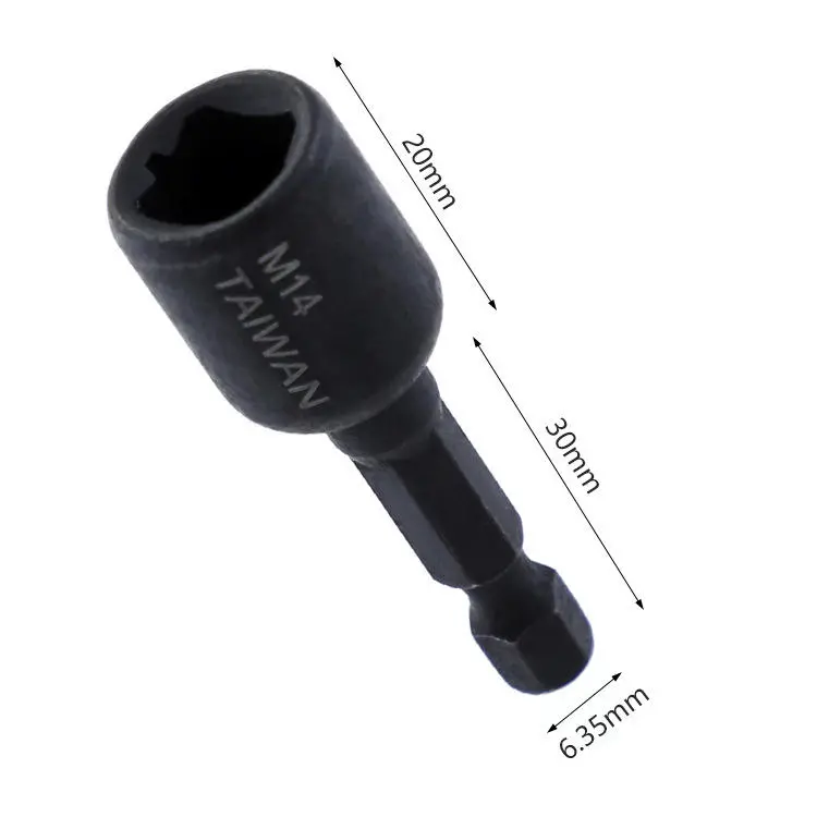 Drillpro M4-M16 Screw Tap Adapter | 1/4 Inch Hex Shank | Machine Thread Tap Driver - Image 2