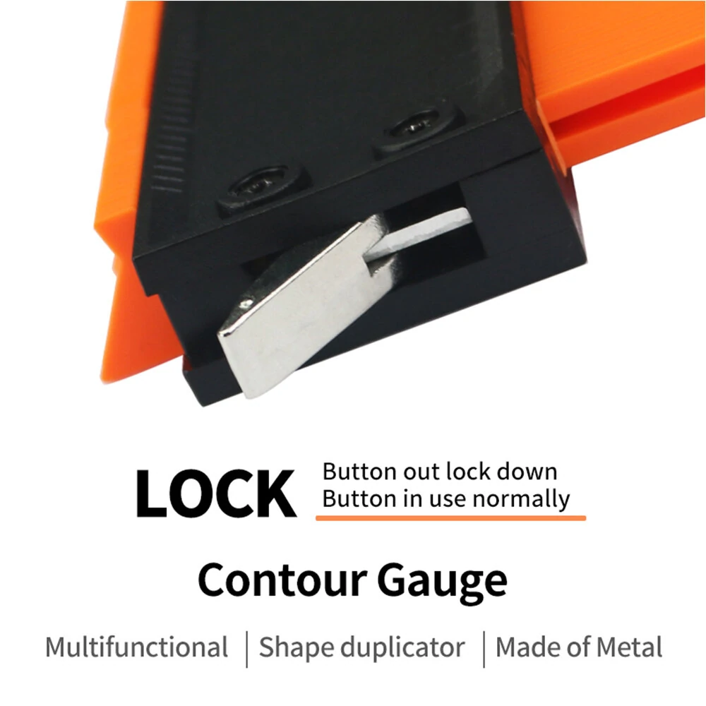 Contour Profile Gauge | 5 & 10 Inch Duplicator Ruler for Wood Laminate Edges - Image 3