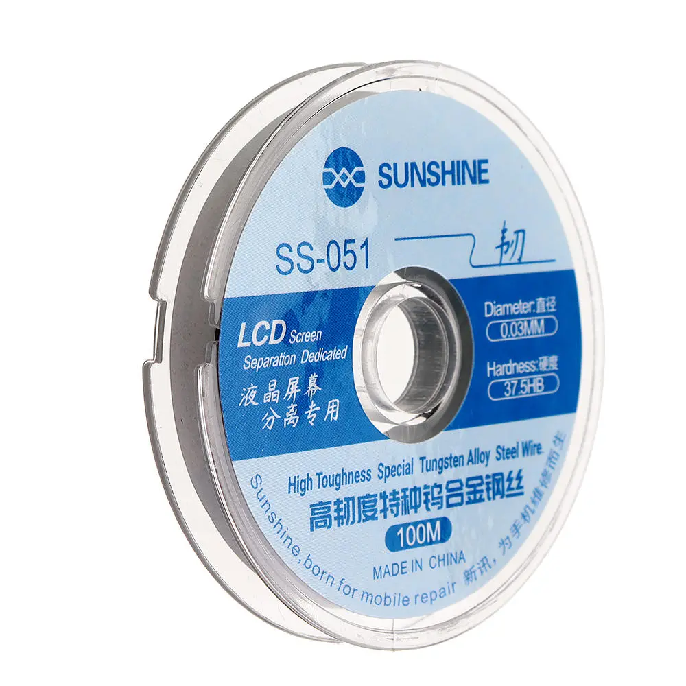 Tungsten Alloy Steel Wire - 0.03mm 100m for LCD Screen Repair | Mobile Tool - Image 4