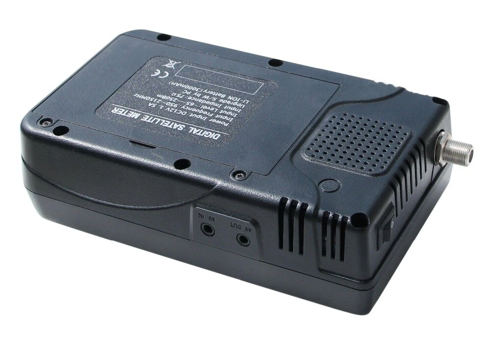 SATLINK WS-6908 Satellite Finder | 3.5 LCD DVB-S FTA Digital Signal Meter - Image 3