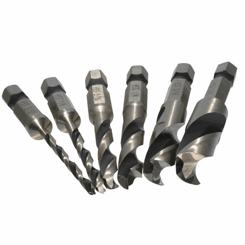 12pcs HSS Stubby Drill Bit Set - Quick Change Hex Shank for Metal & Wood - Image 4