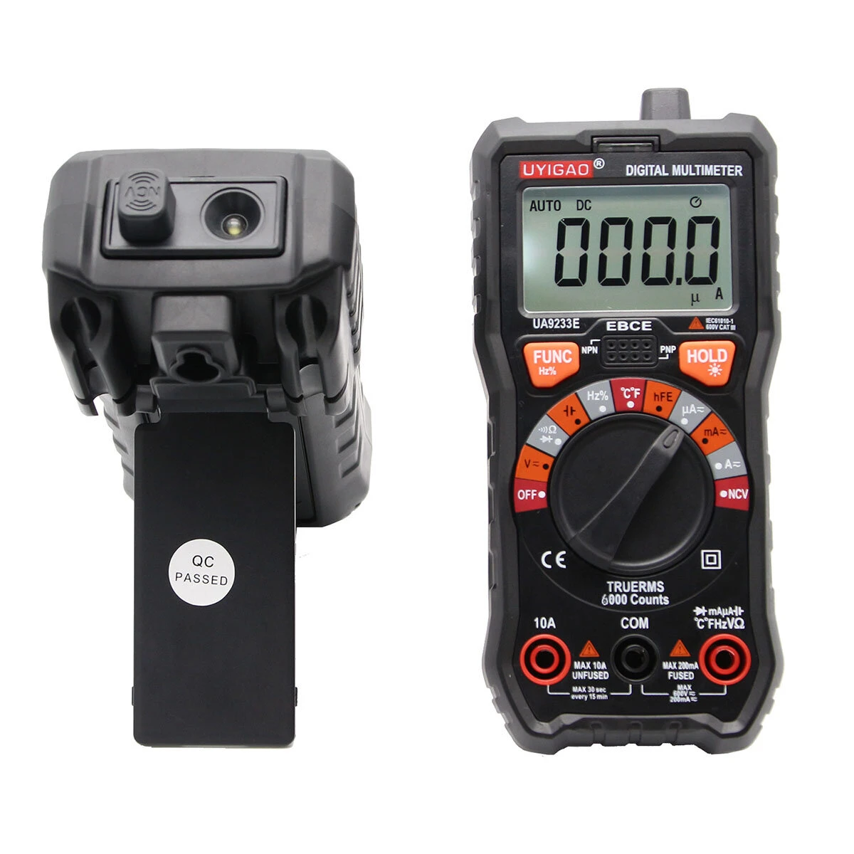 Digital LCD Multimeter - Auto Range 2000 Counts AC DC Voltmeter Ammeter - Image 3