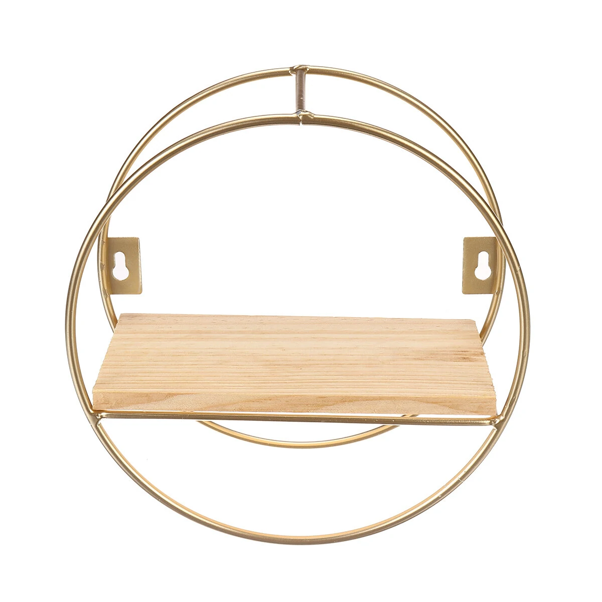 Creative Iron Wall Shelf - Storage Rack & Display Holder | Home Decor - Image 3
