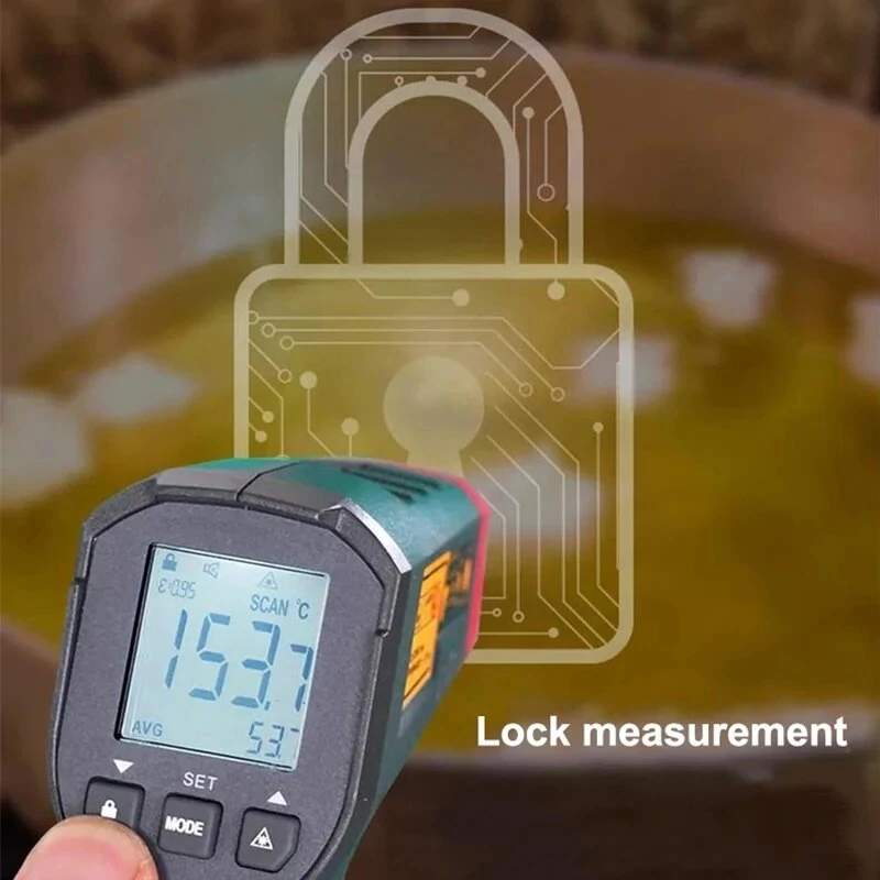 UNI-T UT306S Infrared Thermometer - Laser Temperature Gun -50°C to 500°C - Image 4