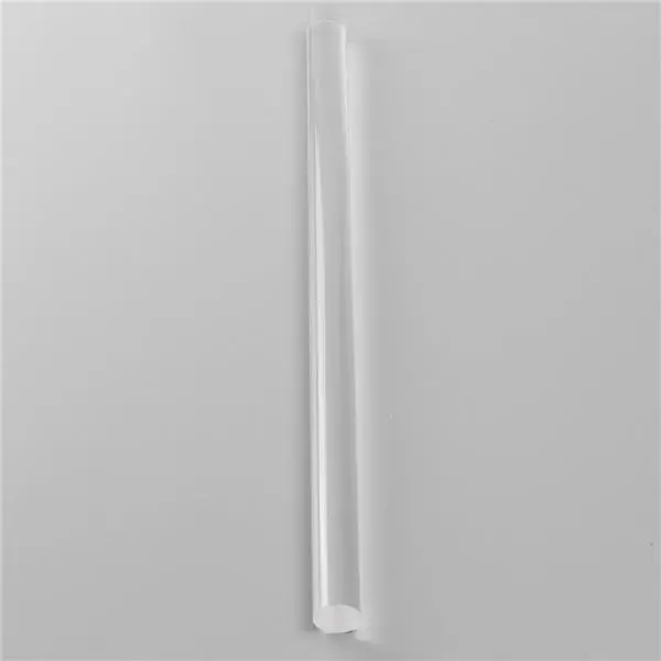 25mm x 300mm Clear Acrylic Round Rod 300mm Solid Bar - Image 4