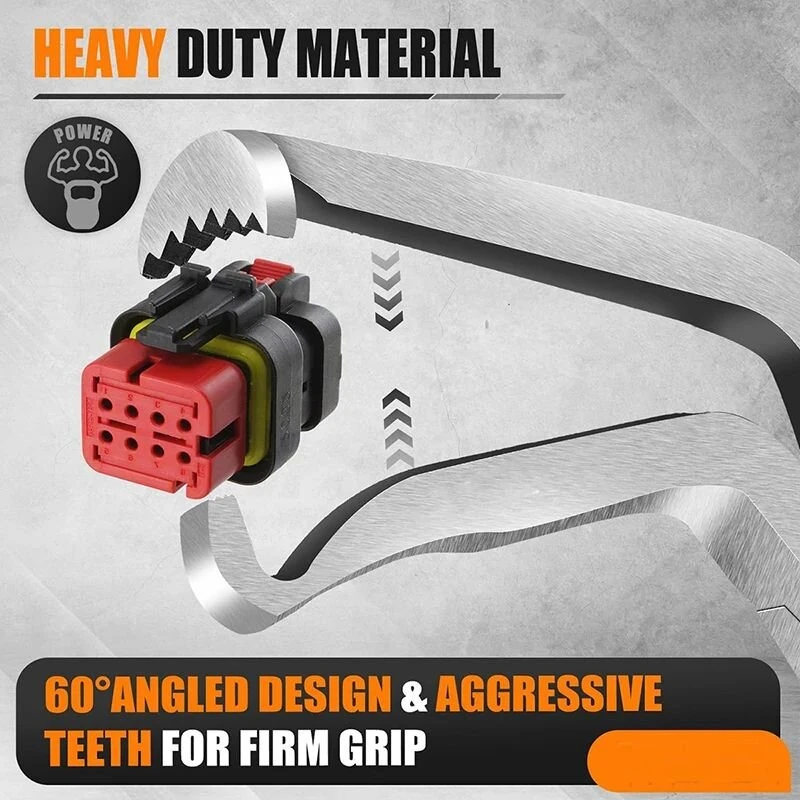 Automotive Disconnect Pliers Set - Carbon Steel Connector Tool for Engine Maintenance - Image 3