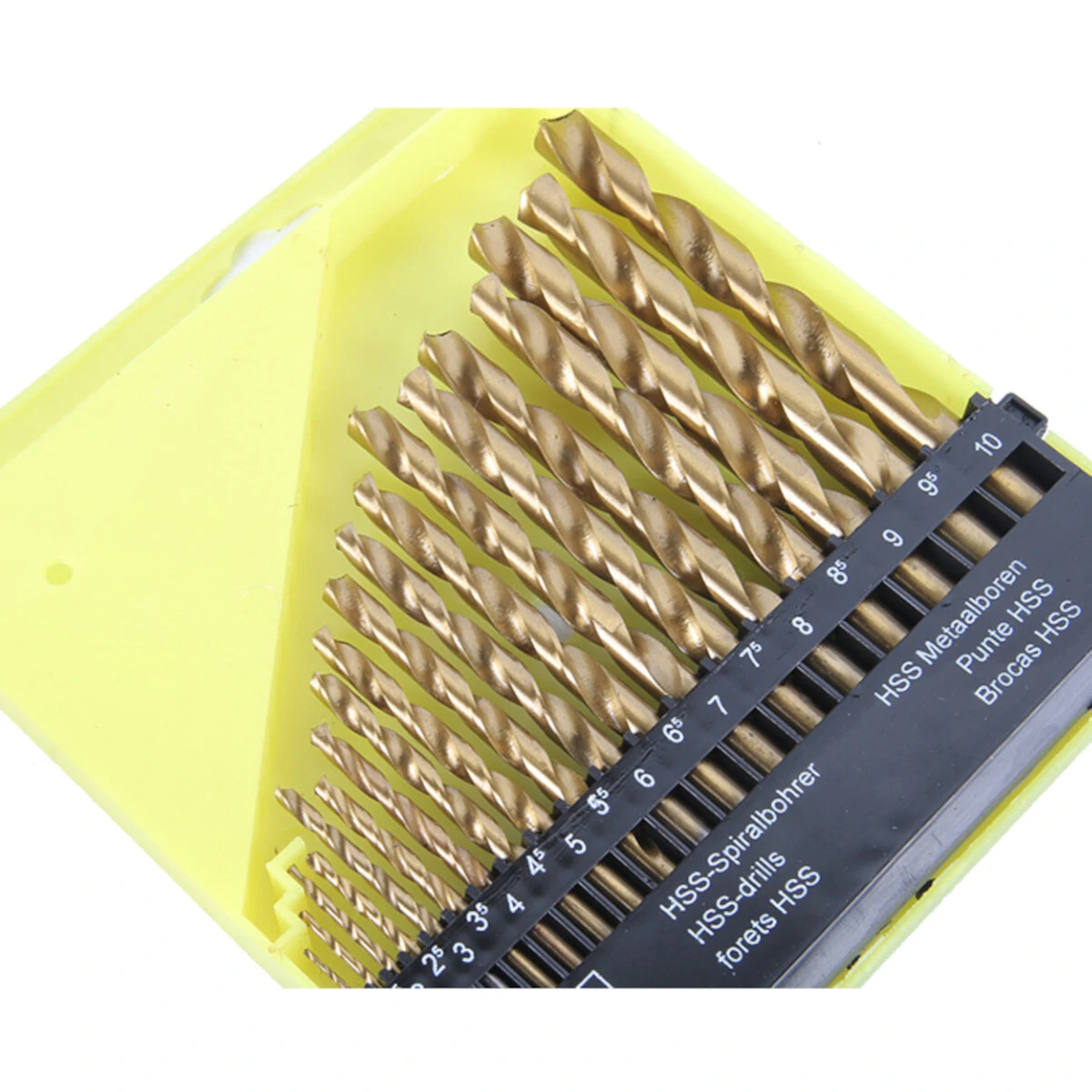 Titanium Coated High-Speed Steel Twist Drill Bit Set - 13/19 Pcs for Electric Drill - Image 3