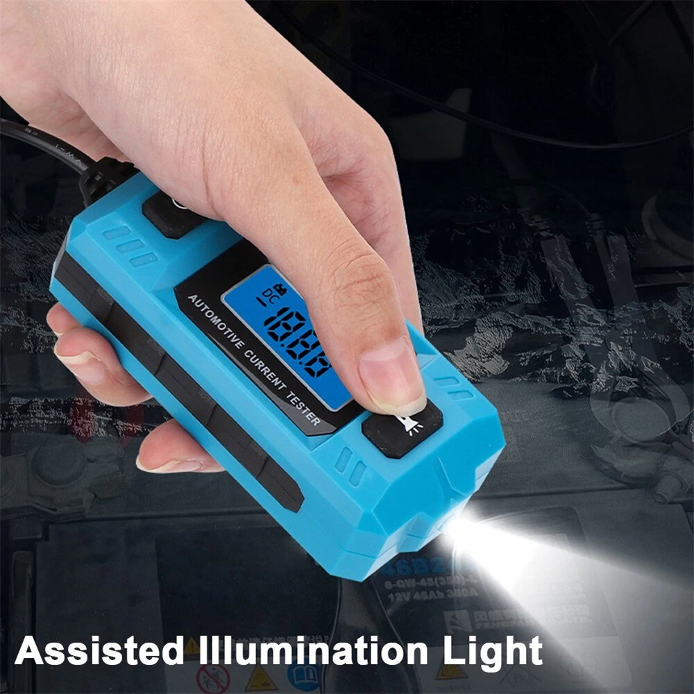 CNBJ-611 Automotive Fuse Tester | Car Leakage Analyzer with Blue LCD - Auto Diagnostic Tool - Image 5
