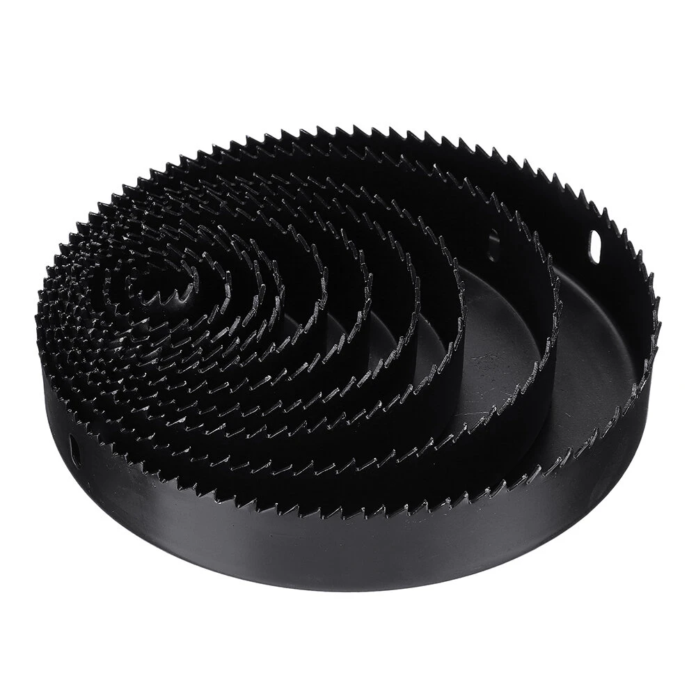 19Pcs Hole Saw Cutter Kit | 13 Blades 19-152mm | For Wood, Plywood, Drywall, PVC - Image 5
