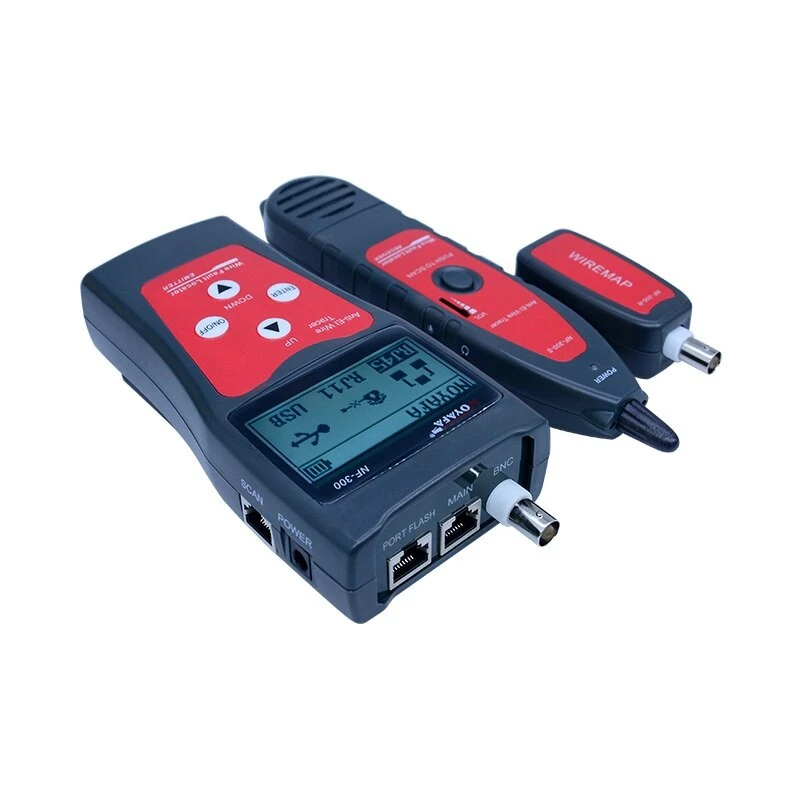 NOYAFA NF-300 Lan Cable Tester | RJ45 USB BNC Wire Tracker | LCD Display - Image 2