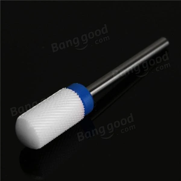 Ceramic Round White Nail Drill Bit - 2.3mm Electric Grinding Machine Head - Image 3