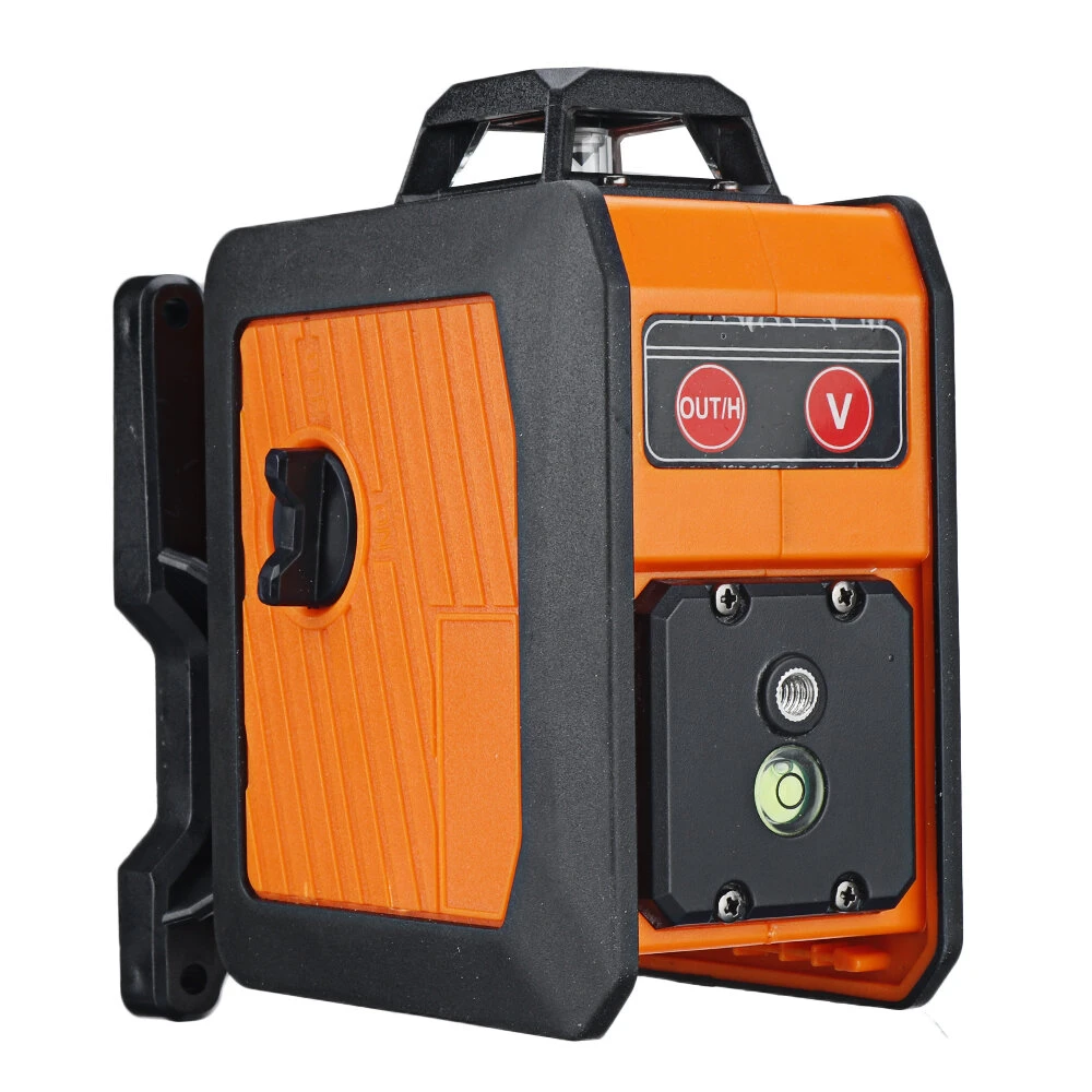 3D 12-Line Green Laser Level | 360° Horizontal & Vertical Cross | Remote Control - Image 2