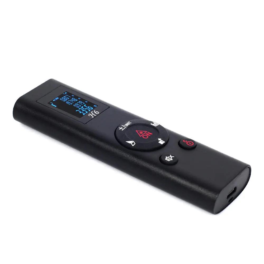 Mileseey 40M Laser Distance Meter - Portable USB Charging Digital Rangefinder - Image 4