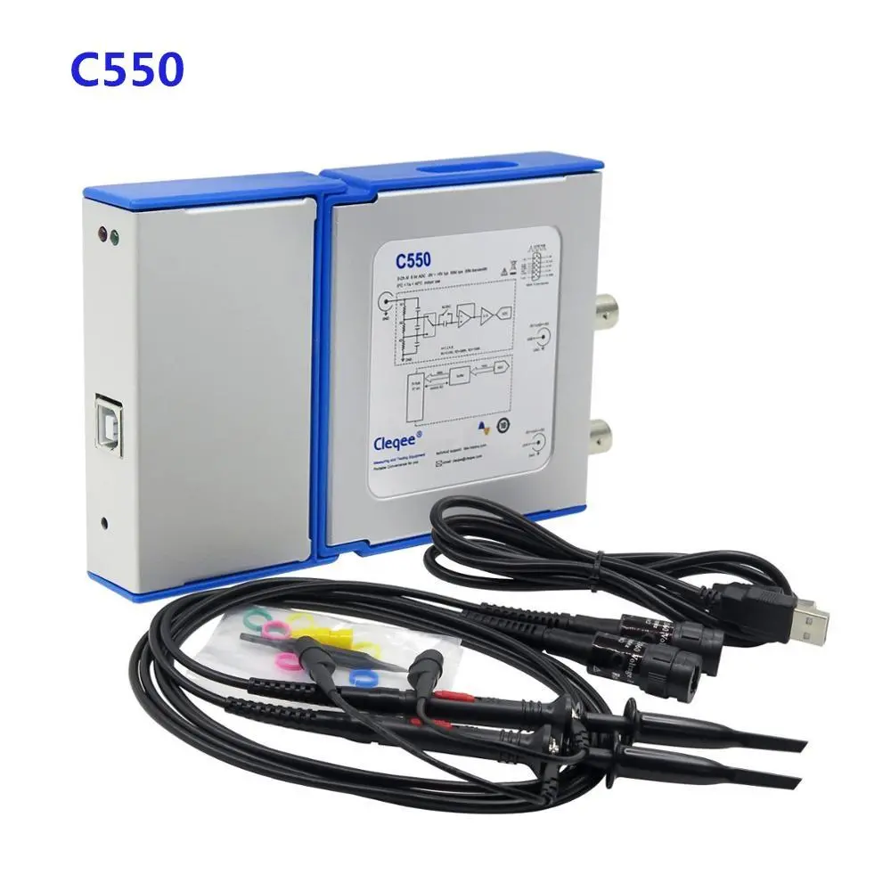Virtual Digital Handheld Oscilloscope | 2 Channel 20Mhz/50Mhz | Connect to Android & PC - Image 2