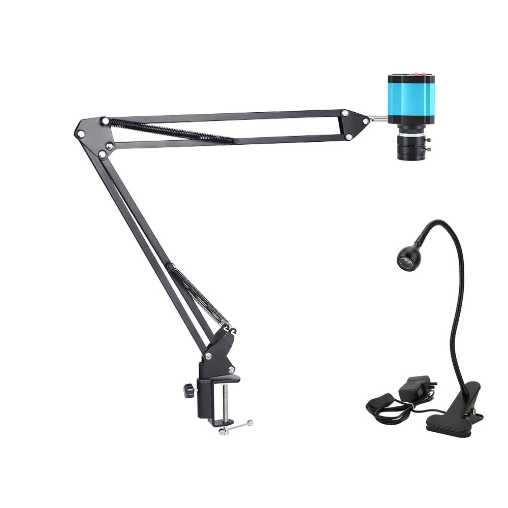 48MP USB Microscope Camera - 1080P 2K Video Recorder | Manual Zoom & IRIS Lens - Image 3