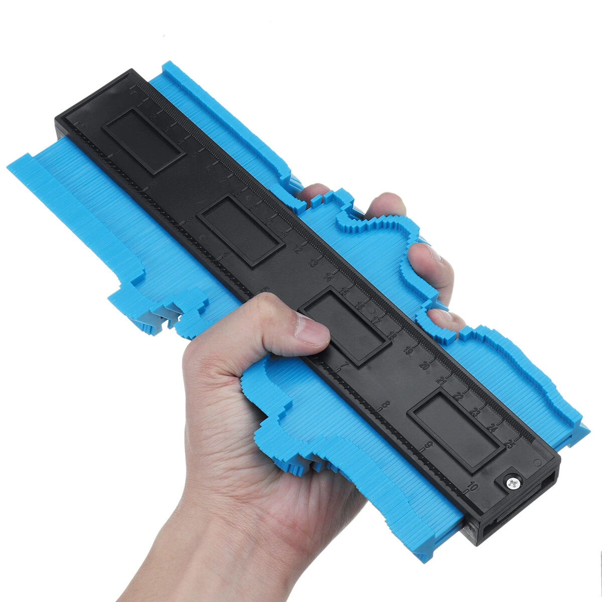 ABS Irregular Contour Gauge - 10 Inch Multifunction Tool for Ruler & Tapes - Image 5