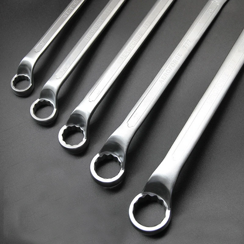 6PCS 75° Angle Matte Cr-v Double Torx Wrench | Fine Polished German Auto Tool - Image 4