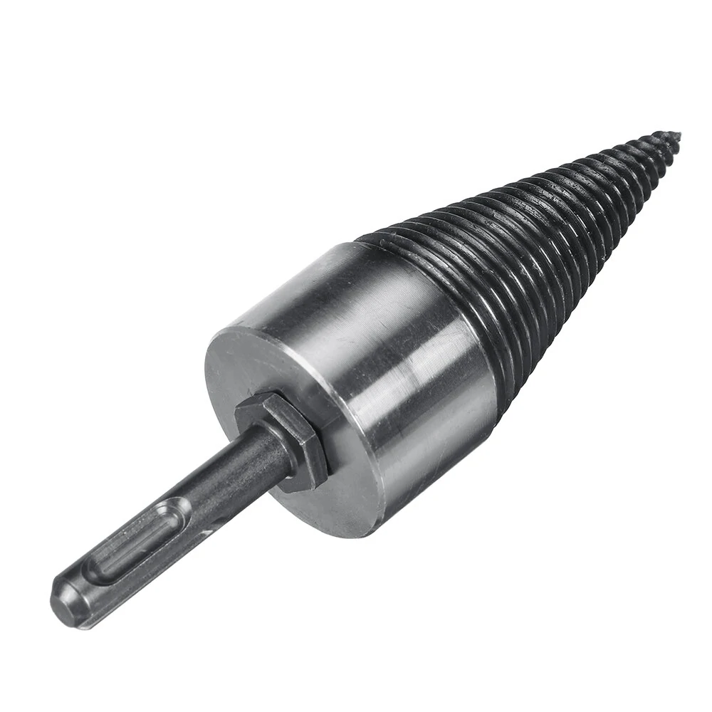 32mm Firewood Splitter Drill Bit - Wood Cone Punch Driver | Square Hex Shank - Image 4