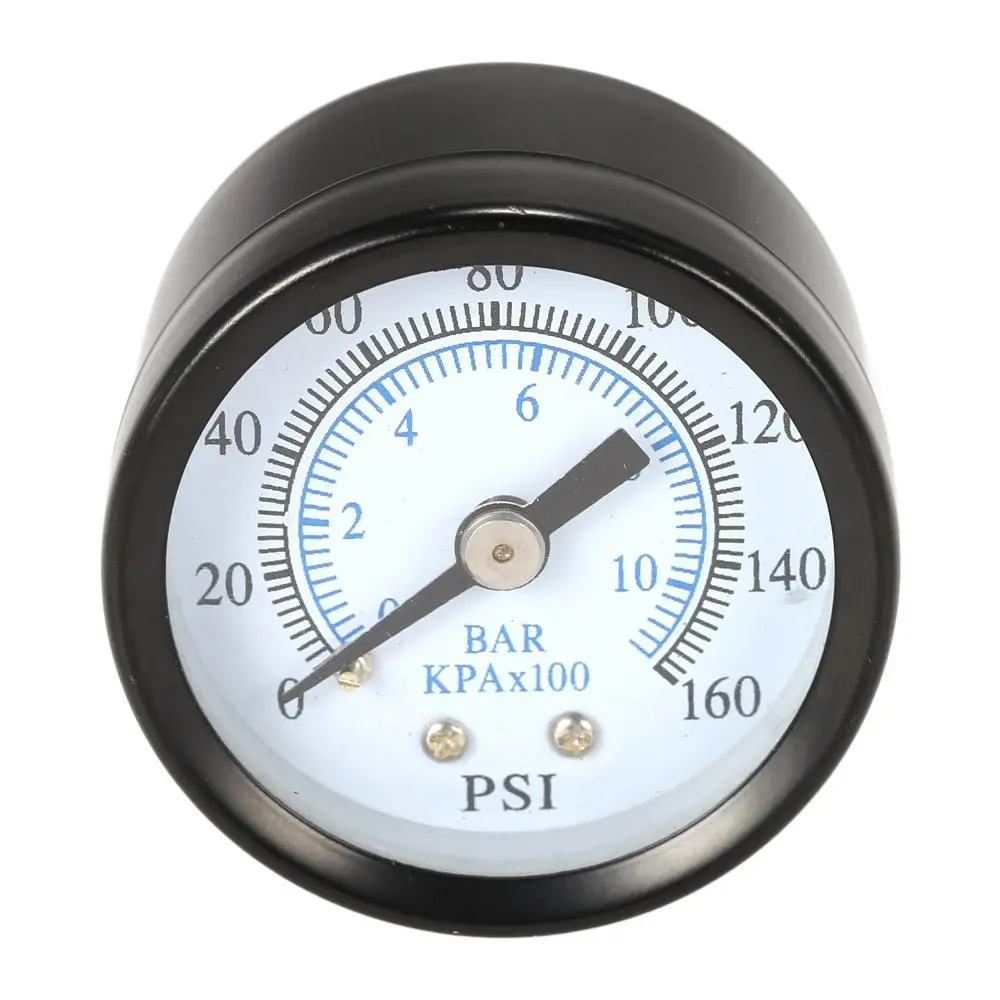 TS-40-10 Air Pressure Gauge | 1/8 Inch 160 PSI 0-10bar | Double Scale Compressed Air - Image 2