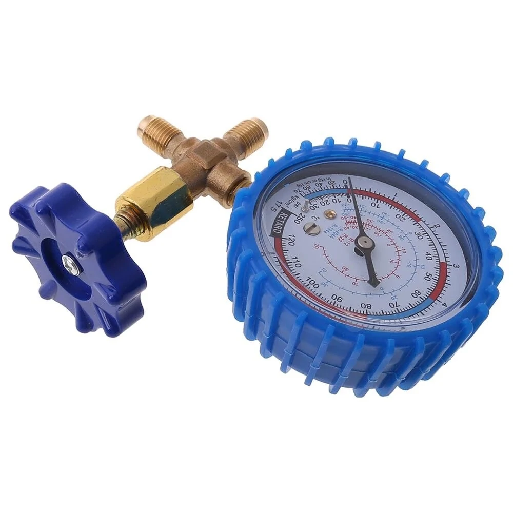 CT-466 AC Refrigerant Gauge - 120PSI & 500PSI for R22 R134 R404 | Manometer - Image 4