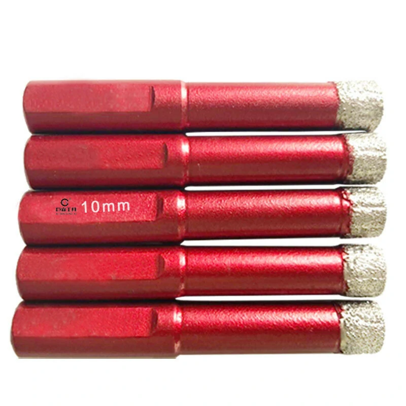 Marble Diamond Hole Saw Drill Bits - 6-14mm Dry Cut for Tile & Glass - Image 2