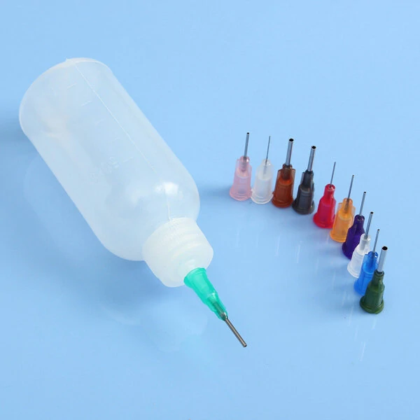 XYZ Brand Rosin Solder Flux Paste Bottles 50ml +330 Needles - Dispenser Compatible - Image 2